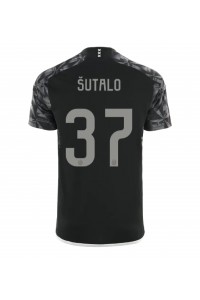 Ajax Josip Sutalo #37 Jalkapallovaatteet Kolmaspaita 2023-24 Lyhythihainen